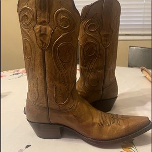 Womens Black Jack ranch hand cowboy boots 9.5.